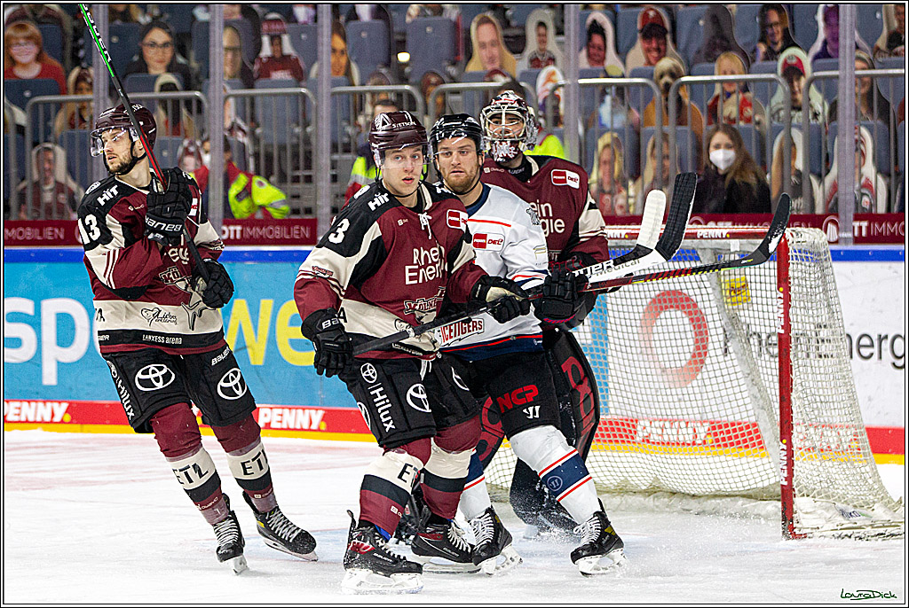 PENNY DEL;  Koelner Haie - Nuernberger Ice Tigers; Koeln, 25.03.2021